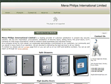 Tablet Screenshot of menaphilips.com